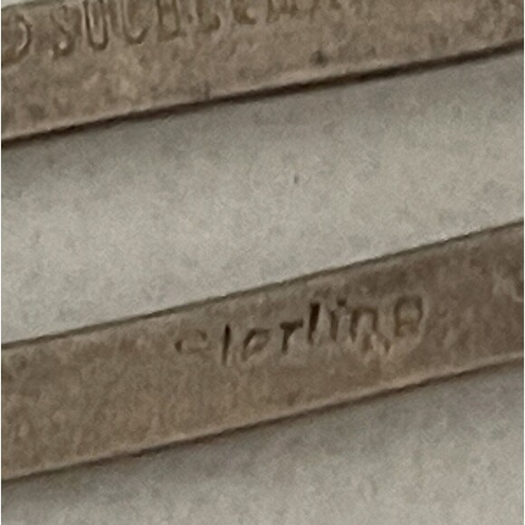 vintage sterling silver hand made pin by Barbara Sucherman - Picture 5 of 6